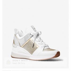 MICHAEL KORS
Georgie Mixed-Media Trainer